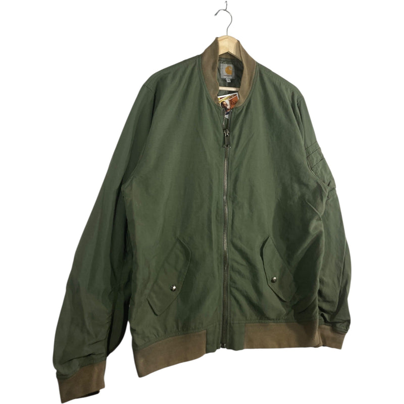 Vintage Carhartt Adams Full Zip Bomber Jacket