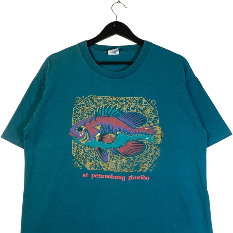 Vintage Fish St Petersburg Florida Tee