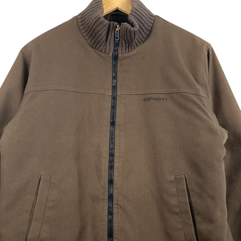 Vintage Carhartt Full Zip Bomber Workwear Jacket