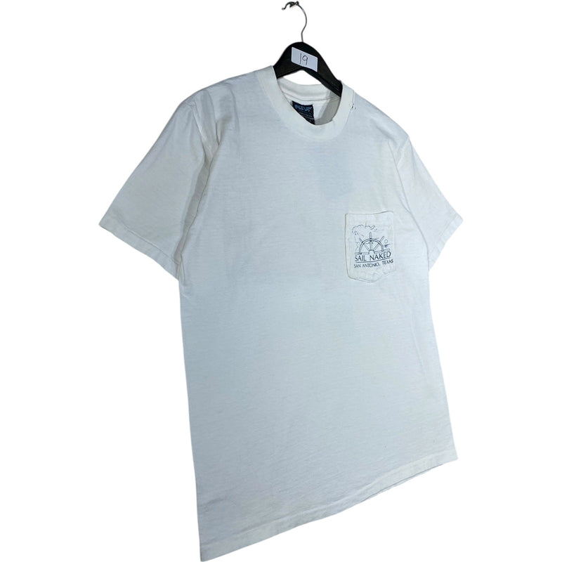 Vintage Sail Naked San Antonio Texas T-Shirt
