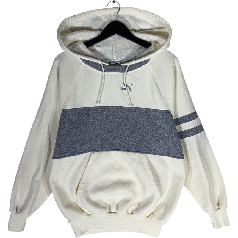 Vintage Puma Striped Hoodie