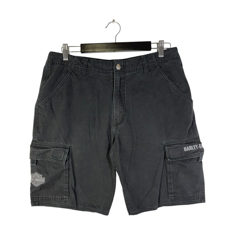 Vintage Harley Davidson Motorcycles Cargo Shorts 33