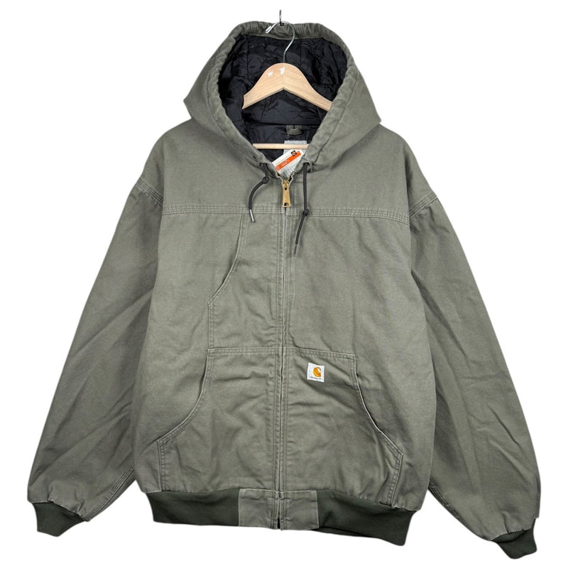 Vintage Carhartt Active Full Zip Hoodie