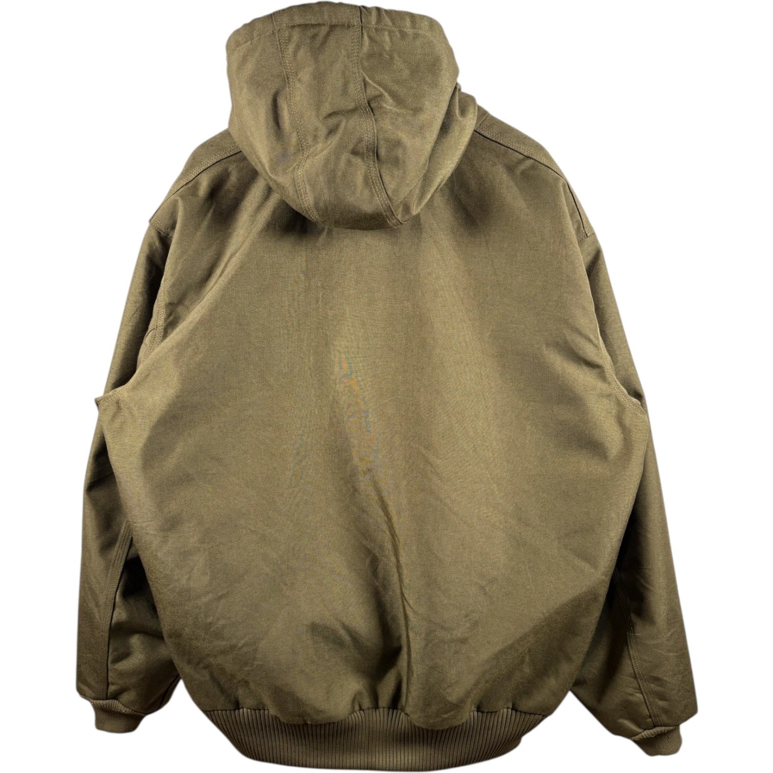 Vintage Carhartt Quilted Hooded Full Zip Workwear Jacket