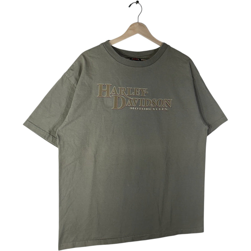 Vintage Harley Davidson Motorcycles Spellout Tee