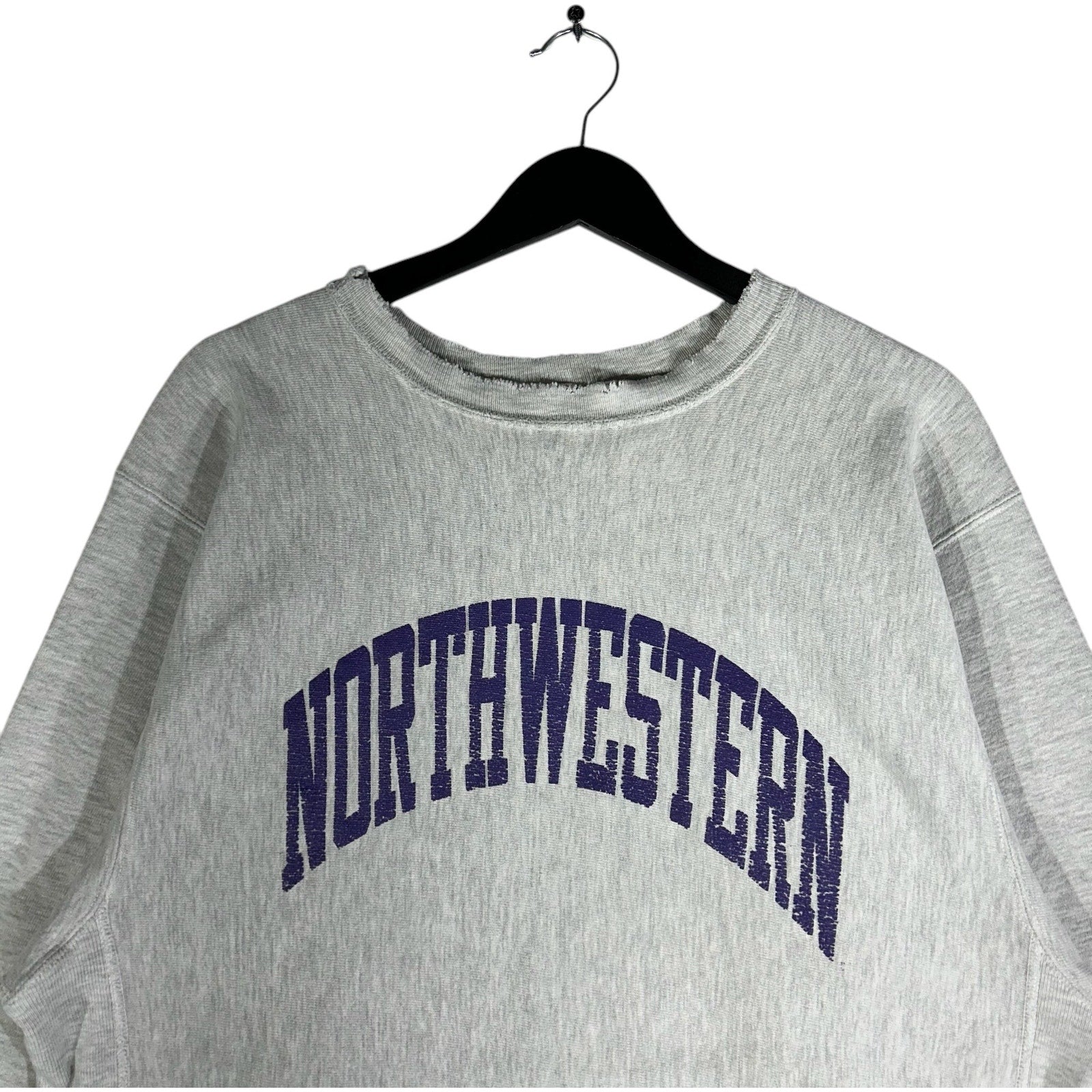 Vintage Champion Reverse Weave Northwestern University Crewneck