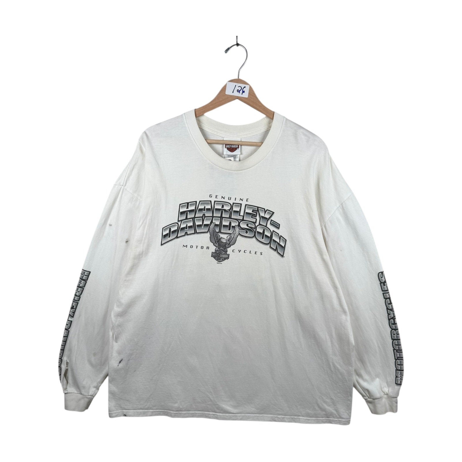Vintage Harley Davidson Paradise Oregon Long Sleeve T Shirt