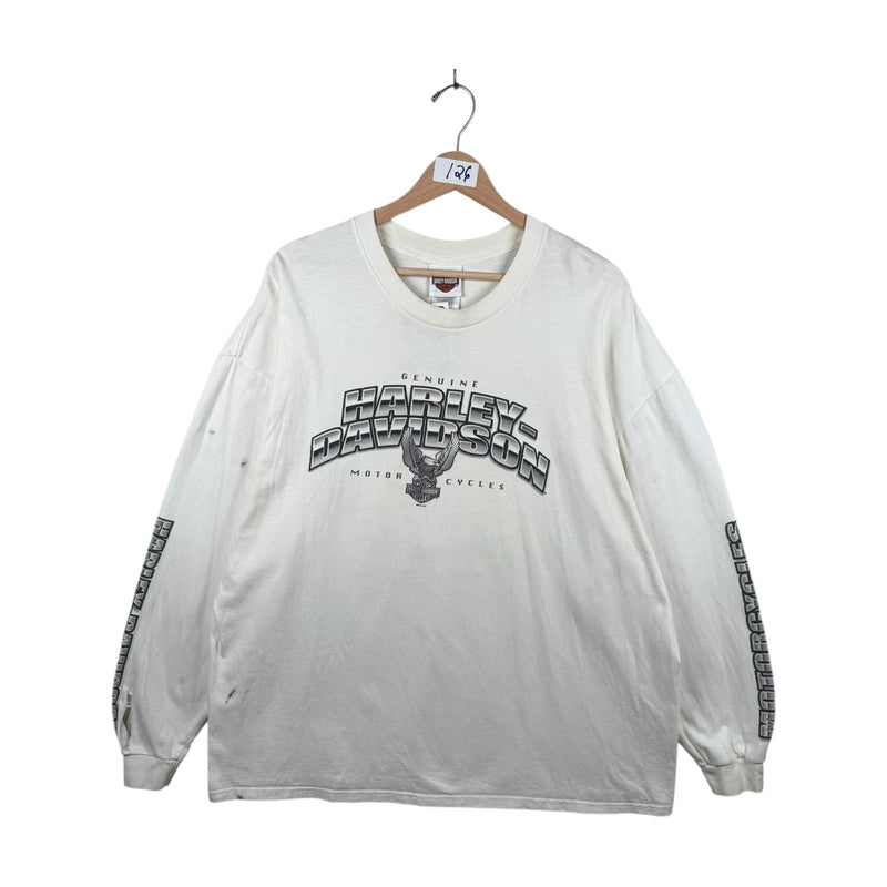 Vintage Harley Davidson Paradise Oregon Long Sleeve T Shirt