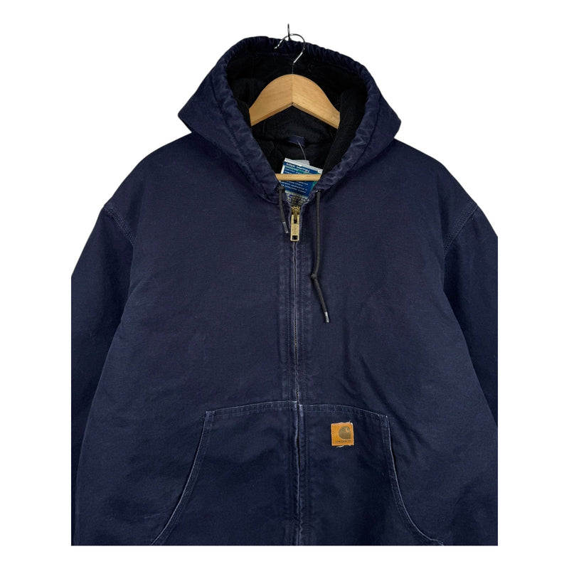 Vintage Carhartt Insulated Active Full Zip Hoodie