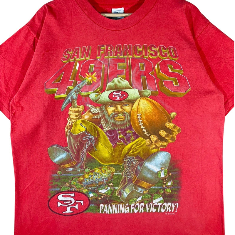 Vintage San Francisco 49ers "Panning For You" NFL T-Shirt 90s
