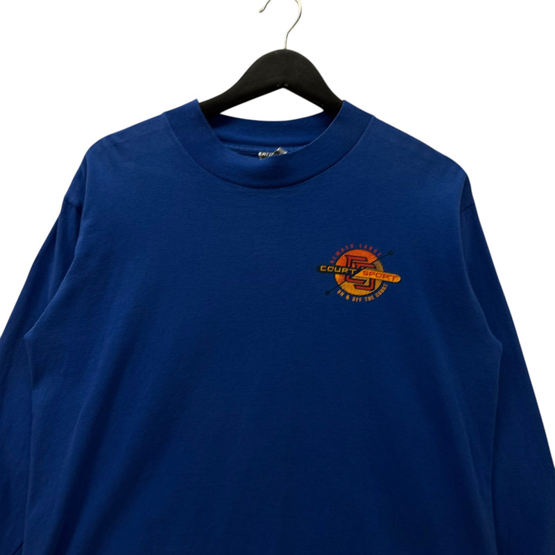 Vintage Bugle Boy "Court Sport" Basketball Long Sleeve
