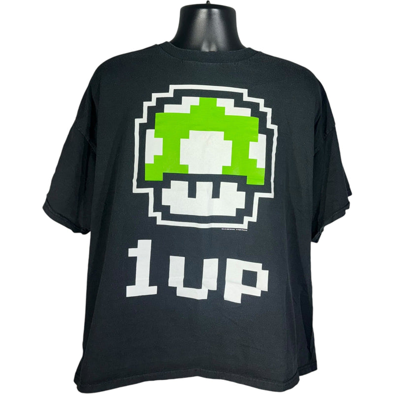 Nintendo Super Mario 1 Up Mushroom Video Game Tee