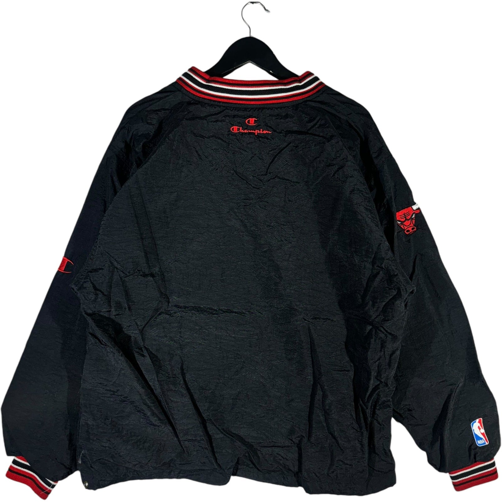 Vintage Champion Chicago Bulls NBA Pullover Windbreaker