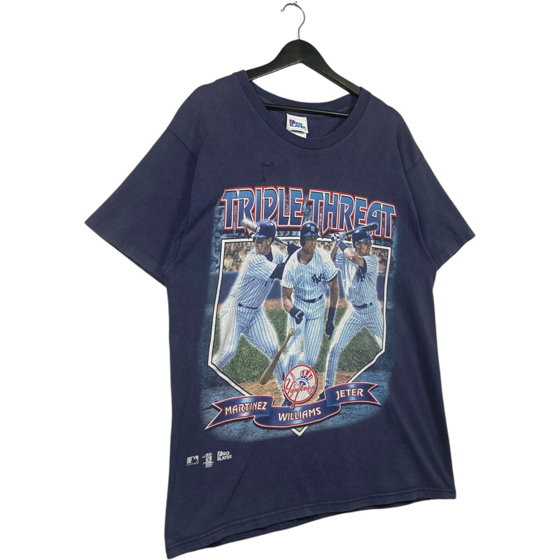 Vintage Pro Player New York Yankees Derek Jeter, Tino Martinez & Devin Williams MLB T-Shirt