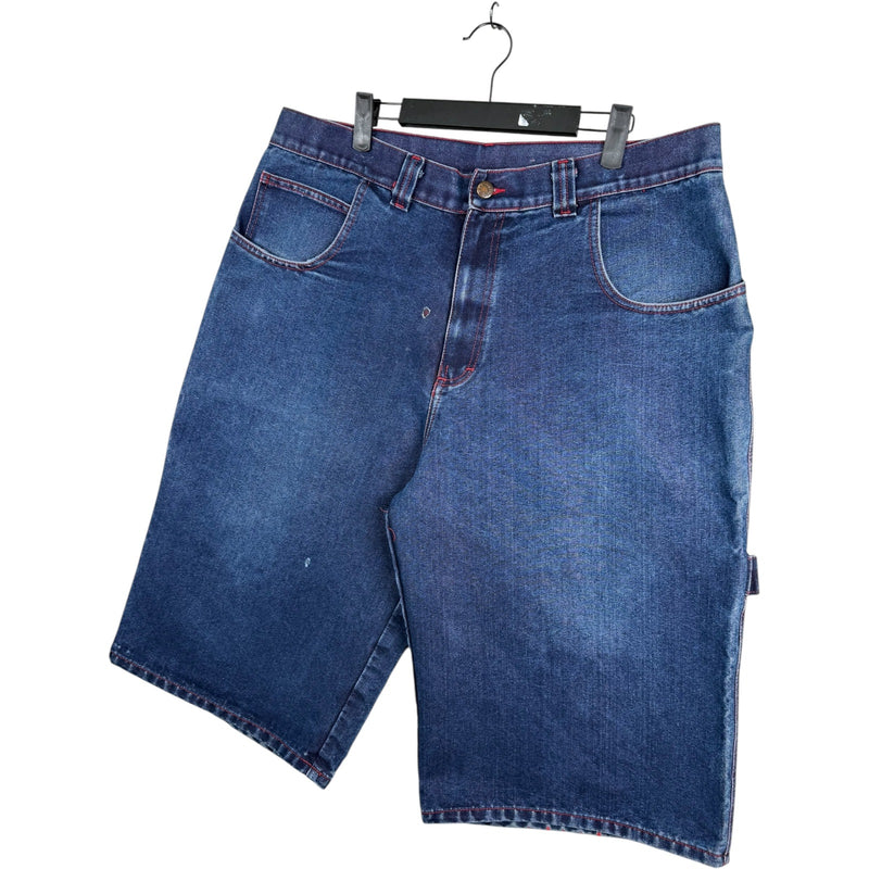 Vintage Workwear Carpenter Denim Shorts 38x14.5
