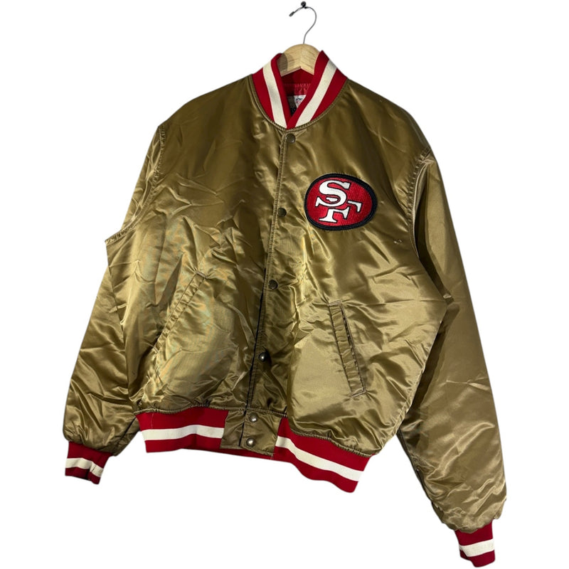 Vintage Starter San Francisco 49ers Satin Bomber Jacket