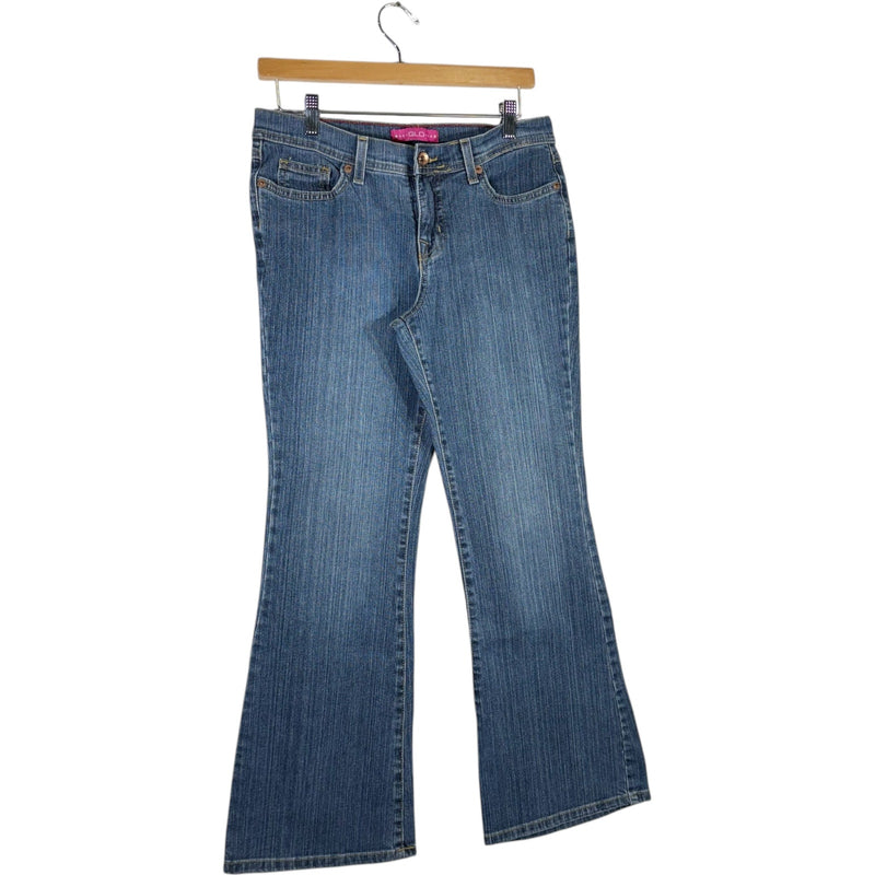 Vintage Glo Flared Denim Jeans 9