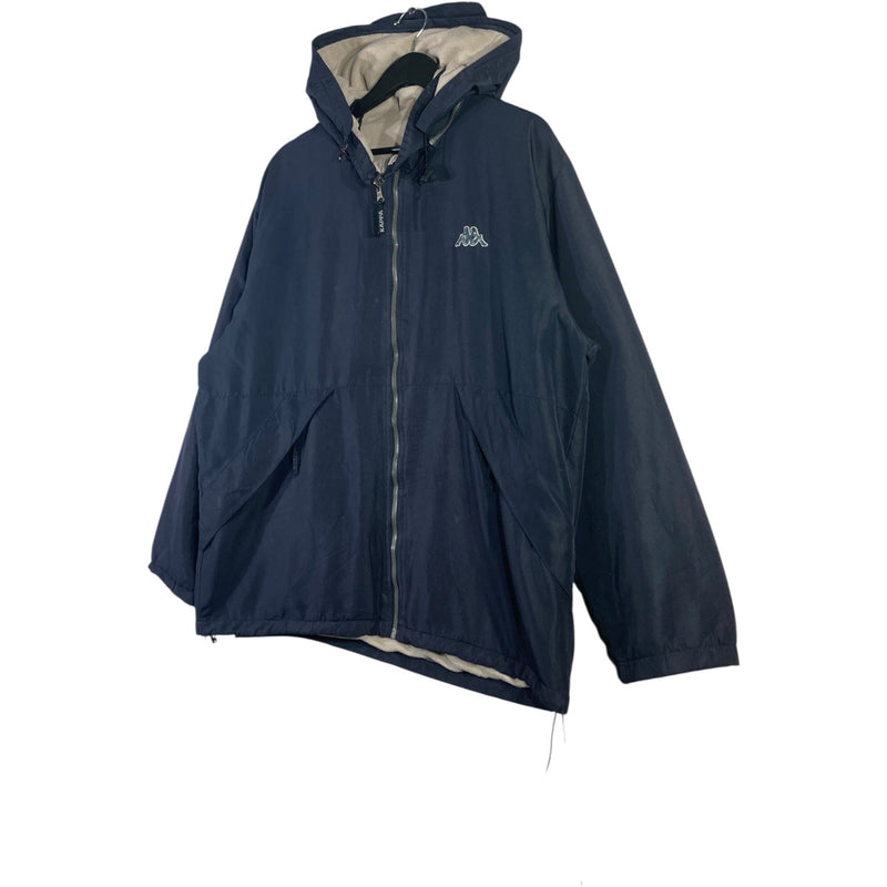 Vintage Kappa Reversible Hoodie Jacket