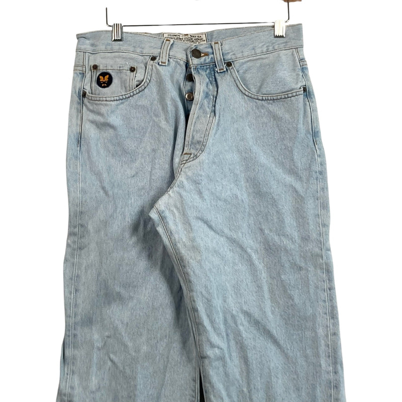 Vintage Avirex Button Straight Leg Denim Jeans 31 x 30