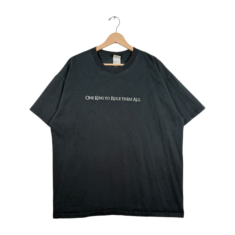 Vintage One King To Rule Them All Quote Short Sleeve T-Shirt