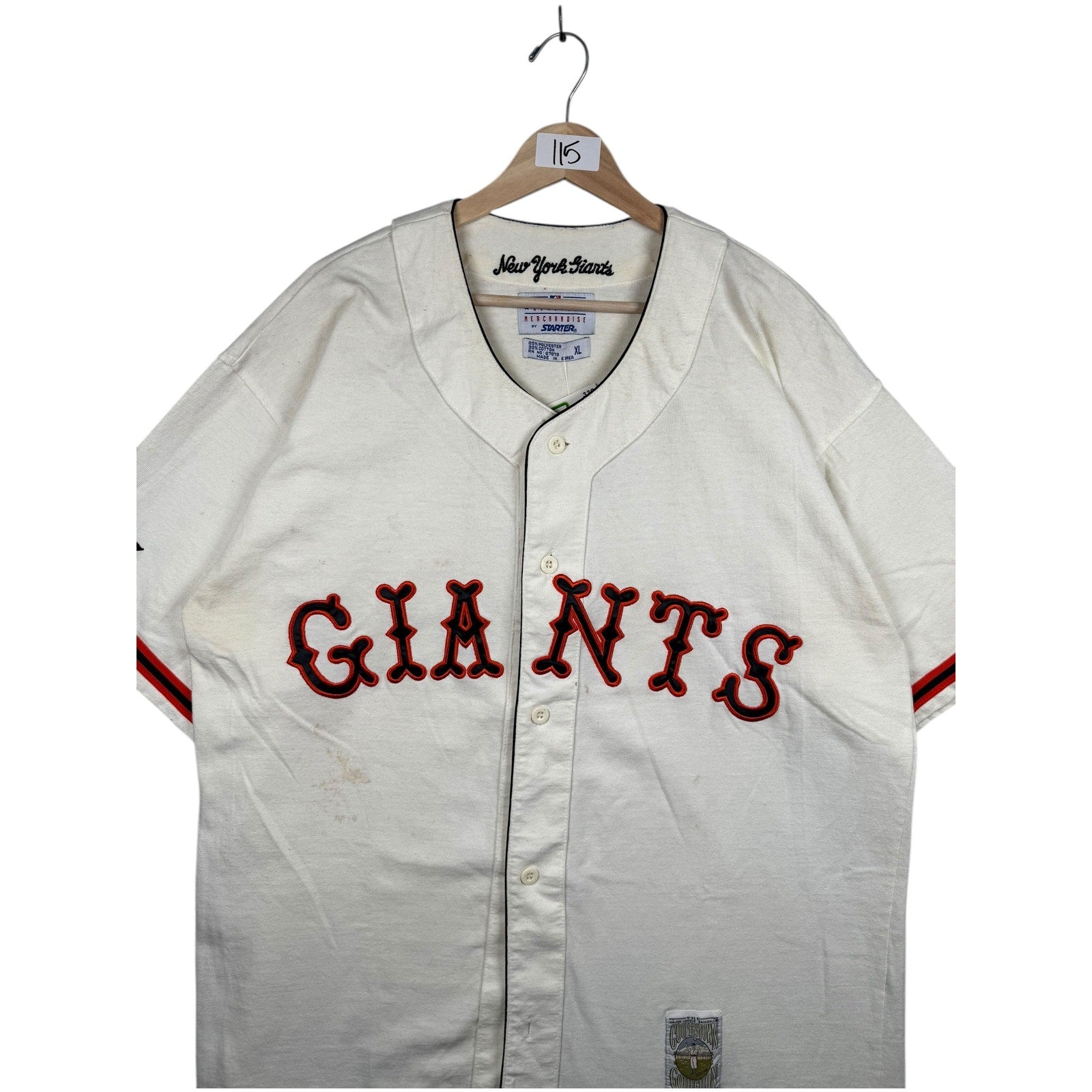 Vintage Starter New York Giants MLB Jersey