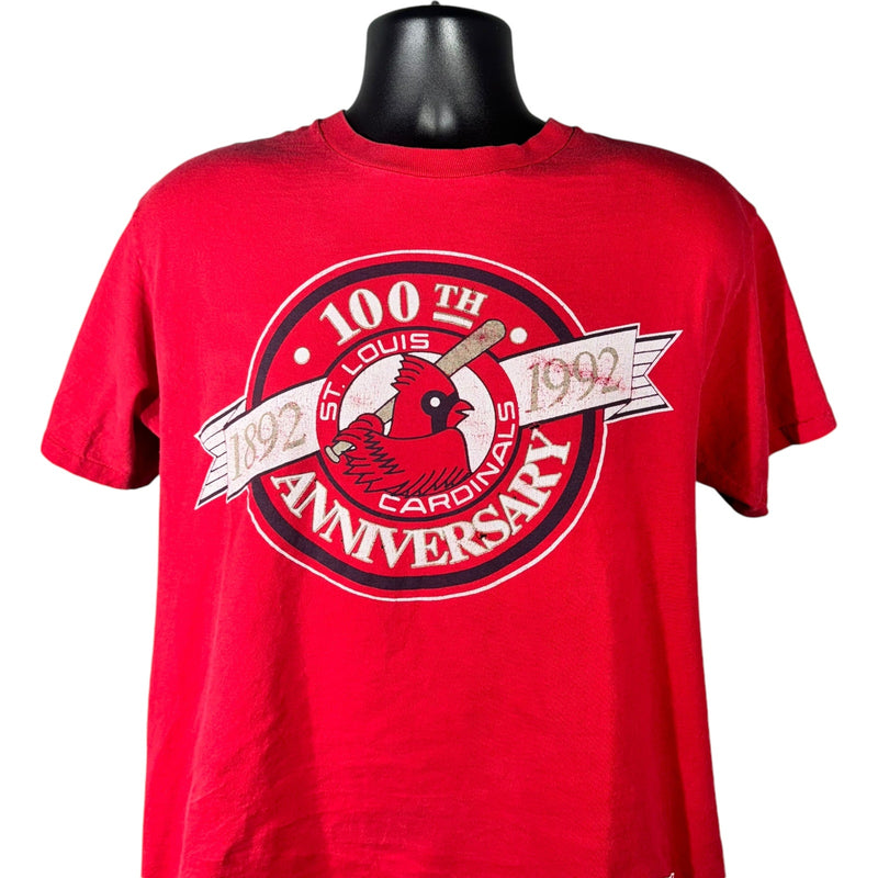 Vintage MLB St. Louis Cardinals 100th Anniversary Tee