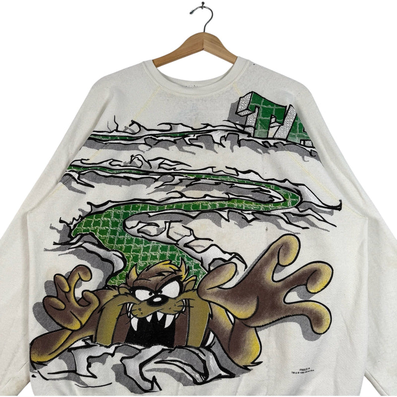 Vintage Looney Tunes Digging Taz Crewneck