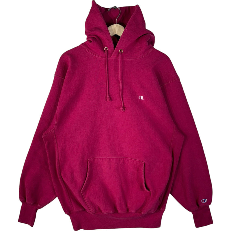 Vintage Small Logo Champion Reverse Weave Hoodie