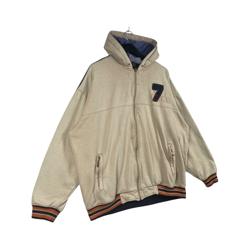 Vintage Dada Supreme 7 Stripes Full Zip Hoodie