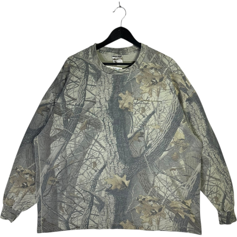 Vintage Camo Realtree Long Sleeve T-Shirt