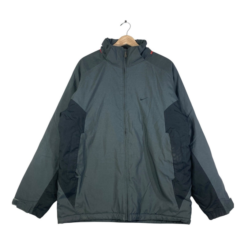 Vintage Nike Swoosh Chest Logo Full Zip Windbreaker