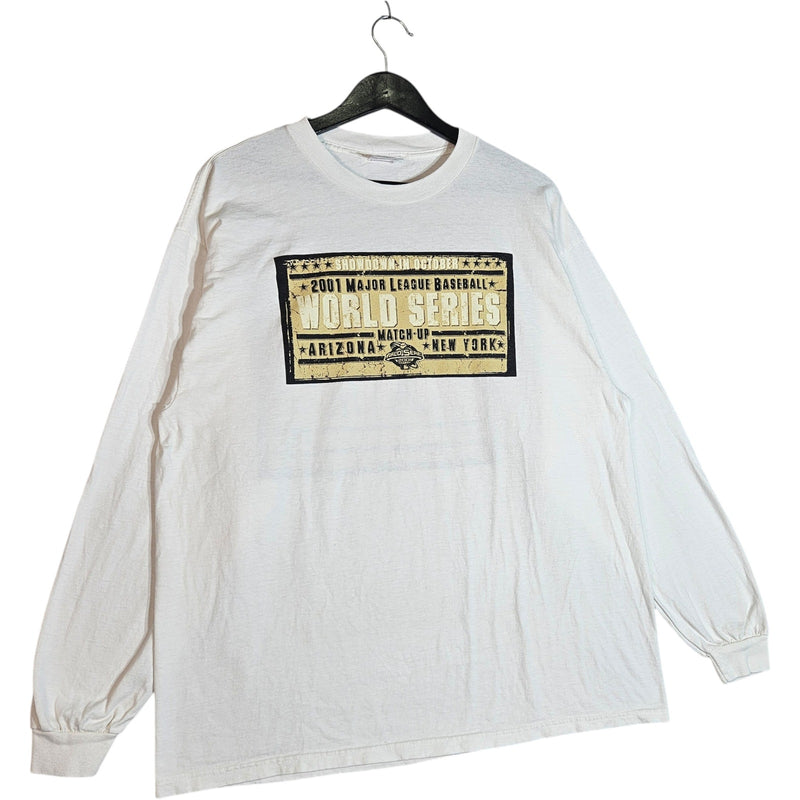 Vintage 2001 MLB World Series Arizona x New York Long Sleeve