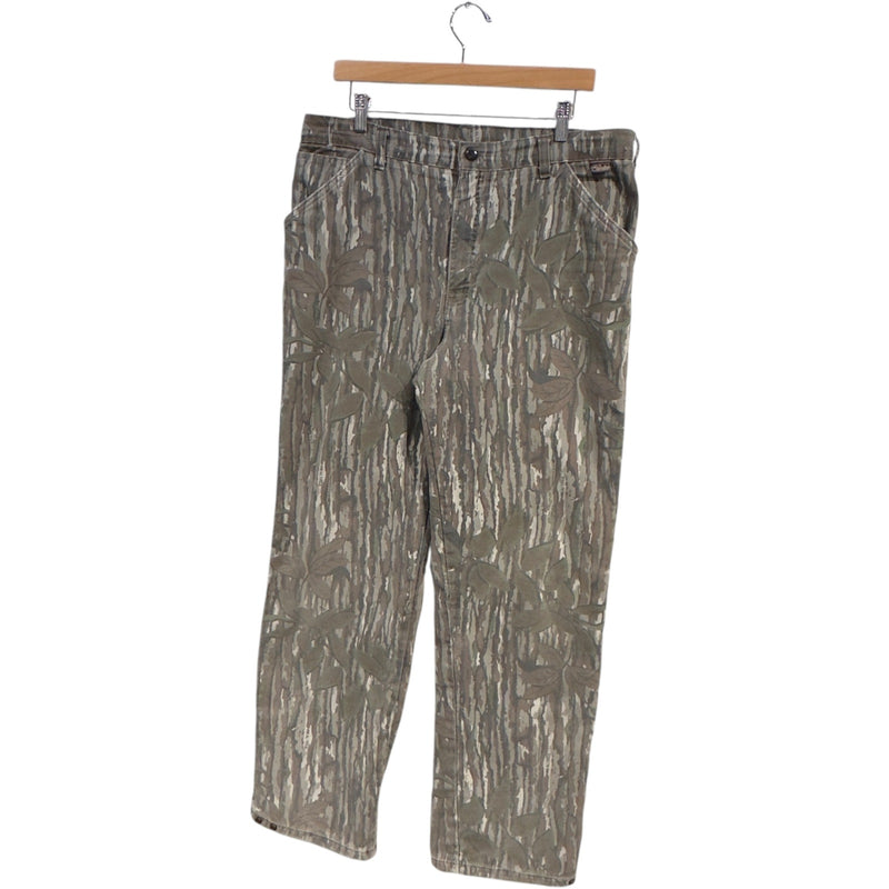 Vintage WALLS Blizzard Pruf Bottomland Camo Cargo Pants 36 x 30