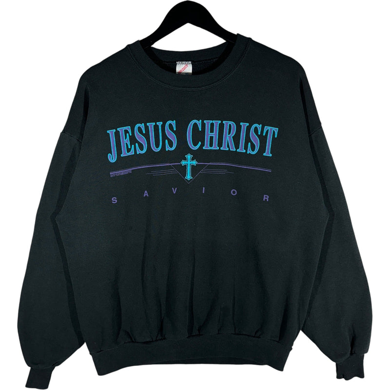 Vintage Jesus Christ "Savior" Crewneck