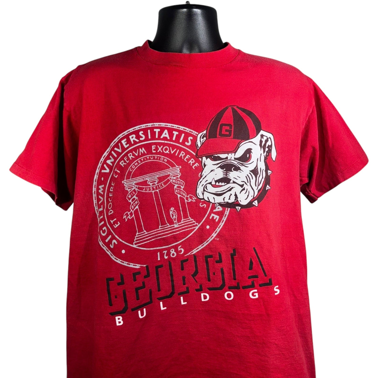 Vintage University of Georgia Bulldogs Big Crest Tee