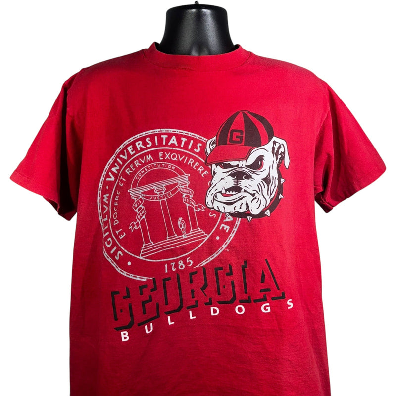 Vintage University of Georgia Bulldogs Big Crest Tee