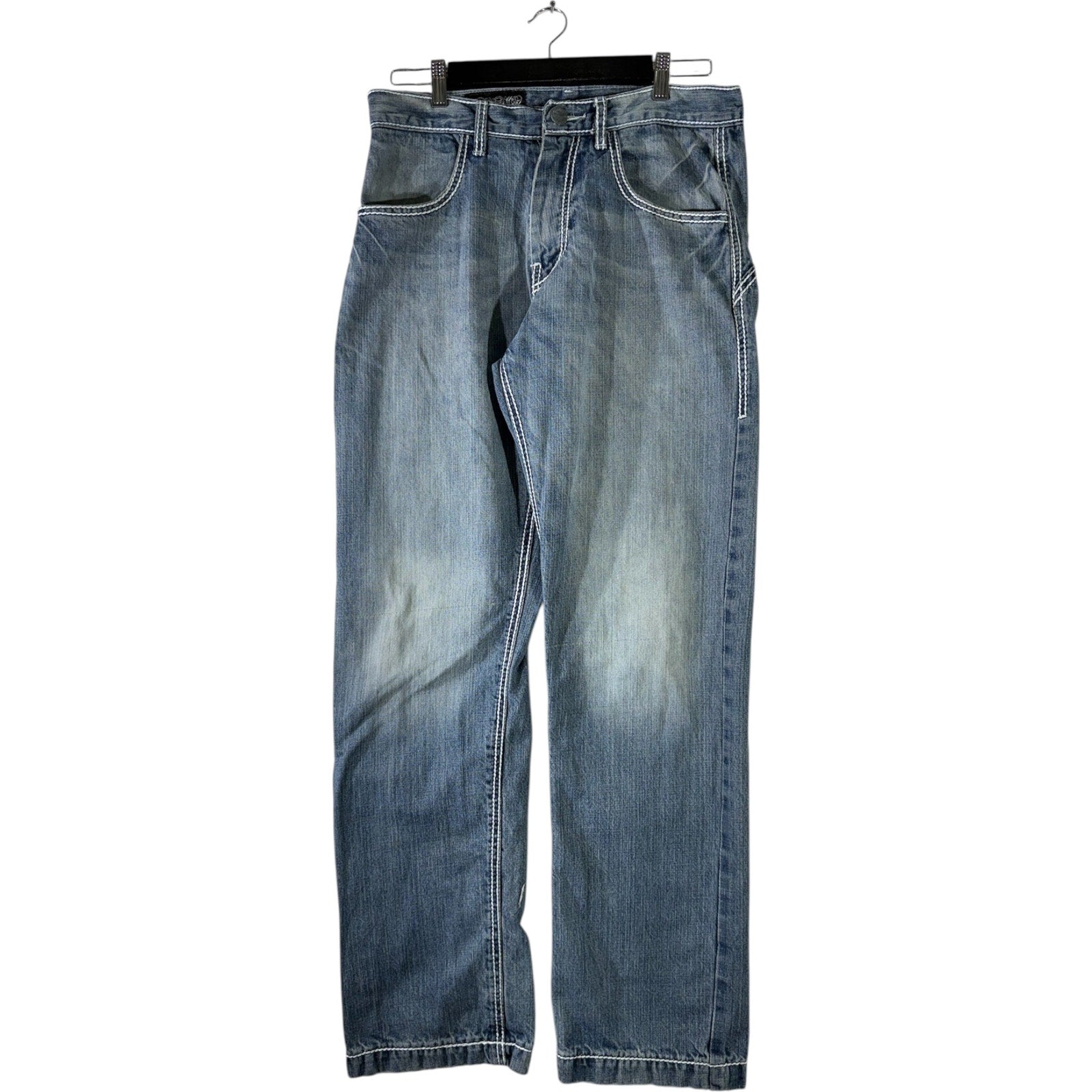 Vintage BM Denim Y2K Straight Leg Denim Jeans 34x33