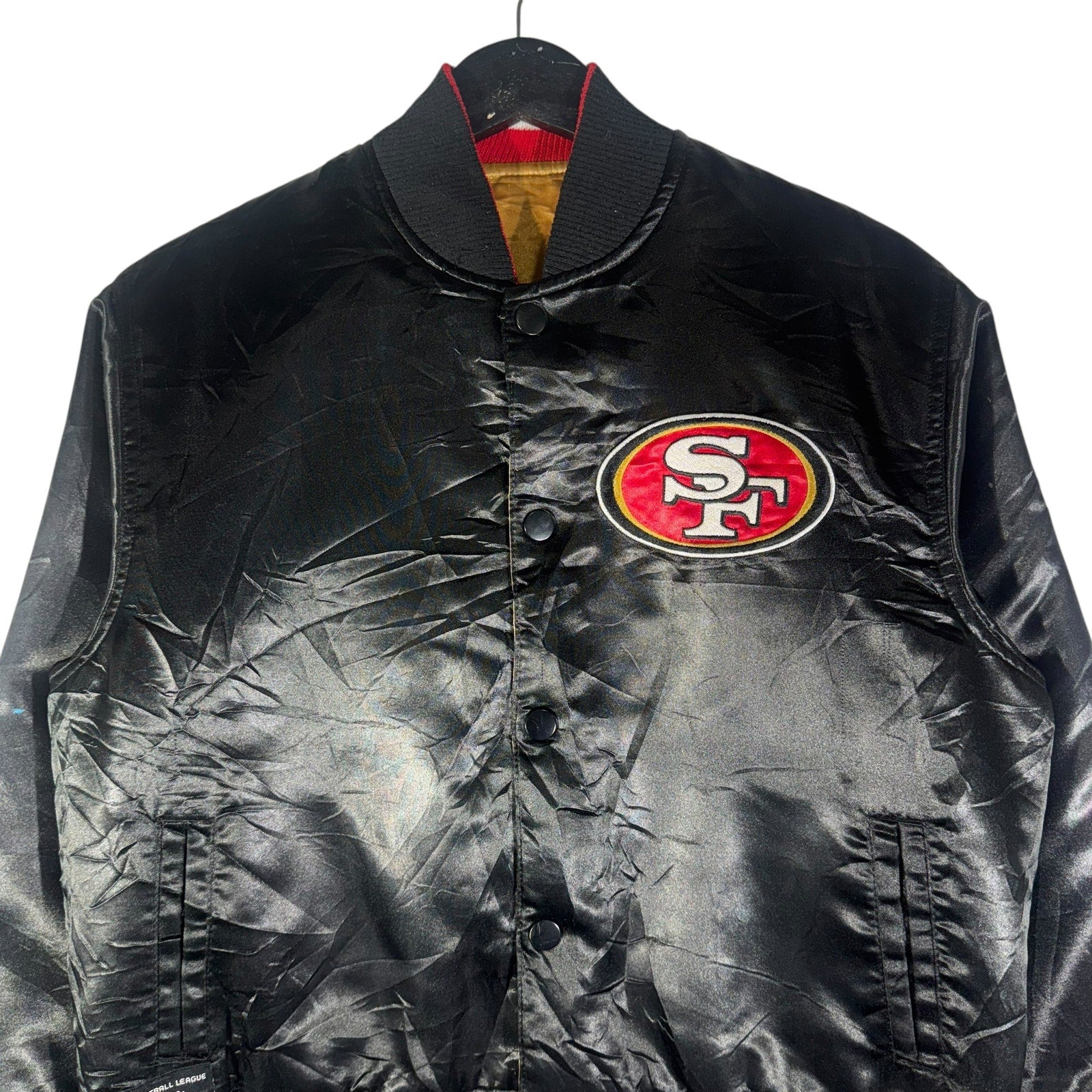 Vintage Youth San Francisco 49ers Reversible Satin Jacket