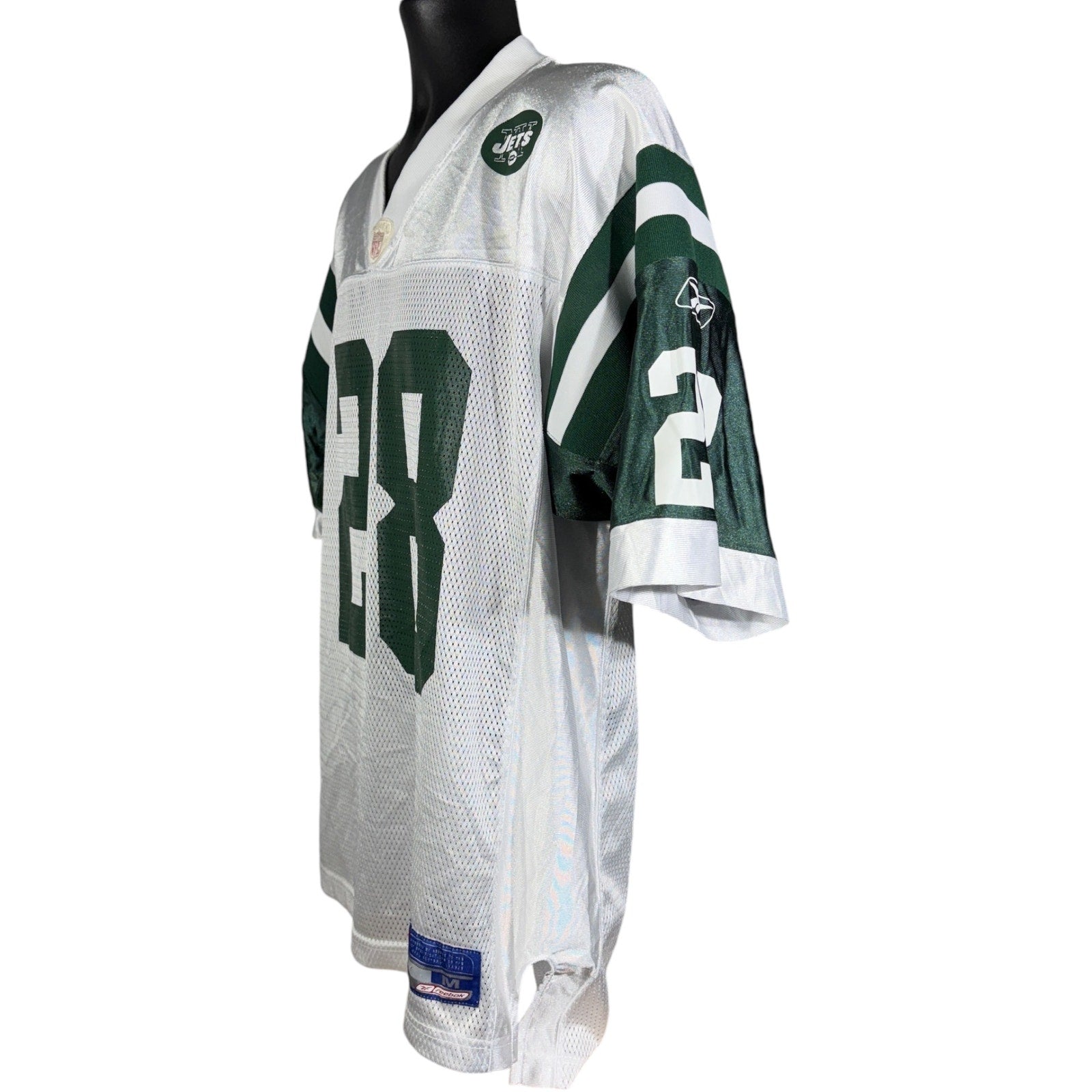 Vintage Reebok New York Jets Curtis Martin #28 NFL Jersey