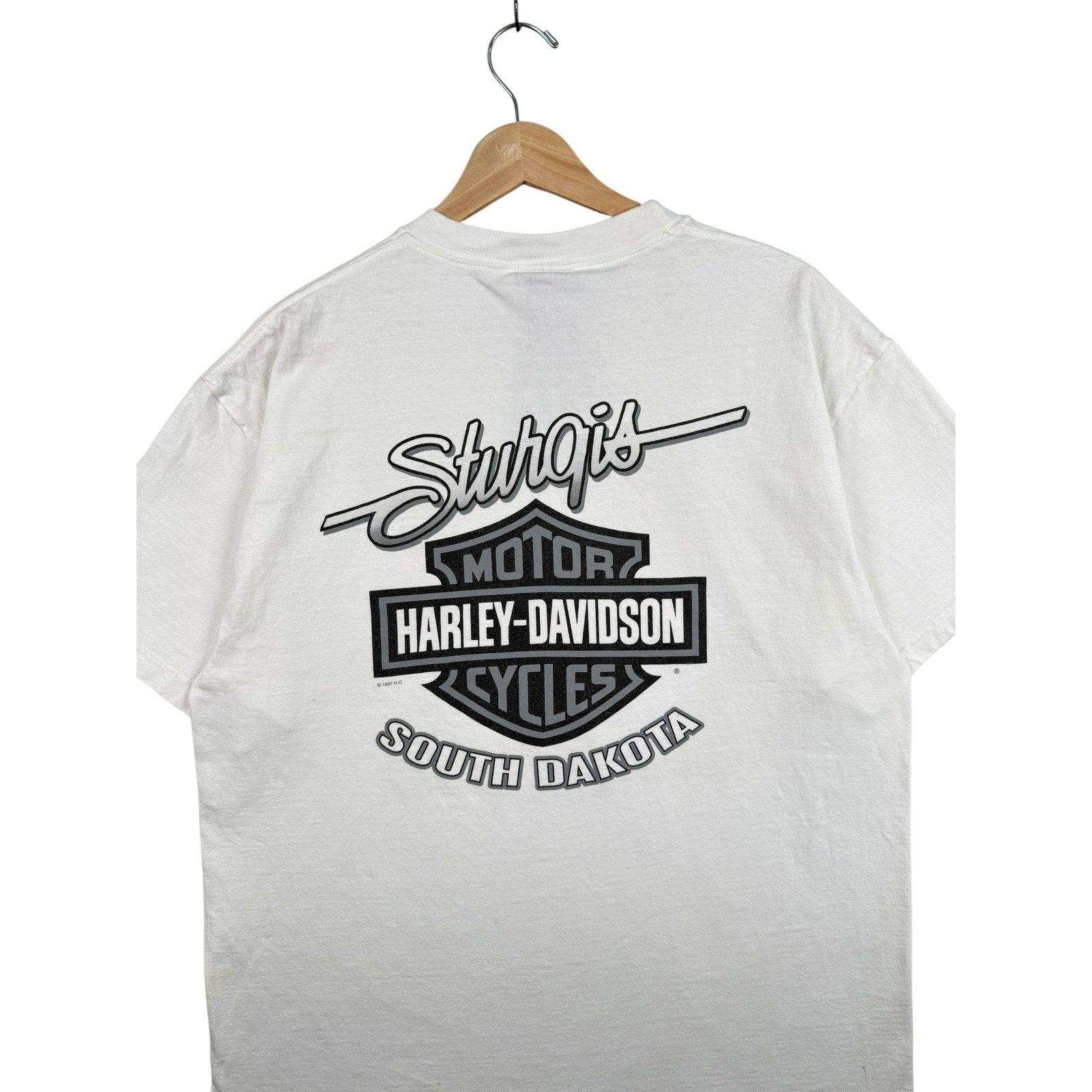 Vintage Harley Davidson Motorcycles T-Shirt 2001