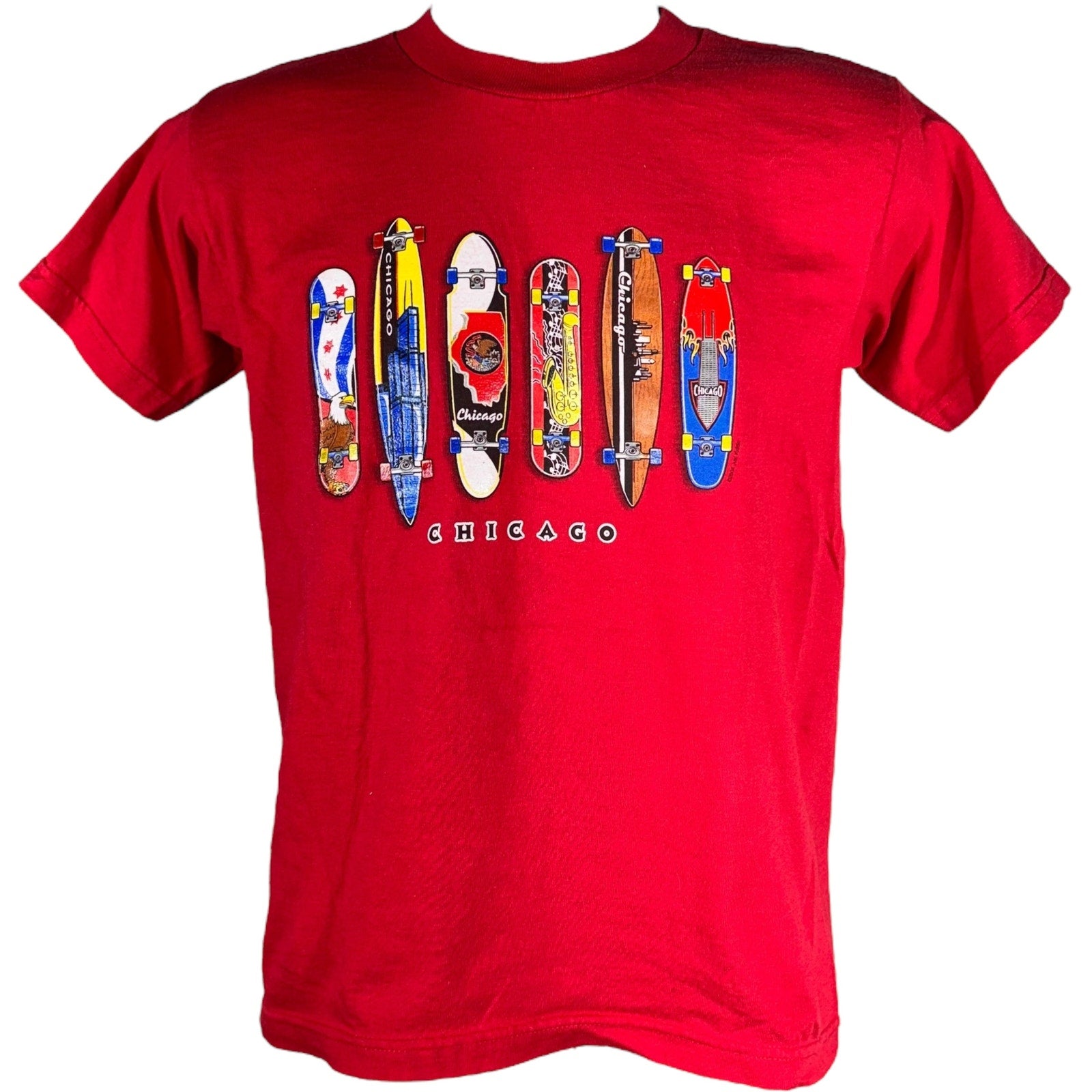 Vintage Chicago Skateboards Youth Souvenir Tee