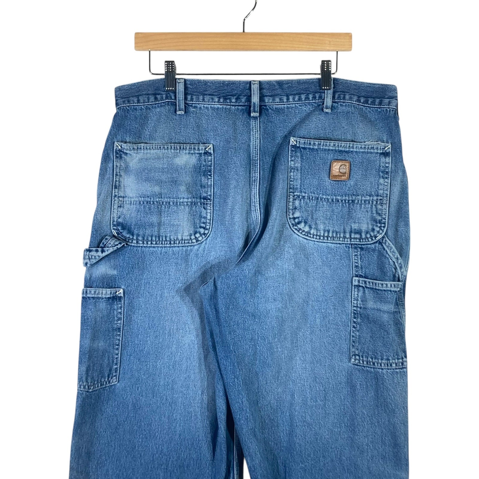 Vintage Carhartt Dungaree Fit Denim Carpenter Pants 38x32