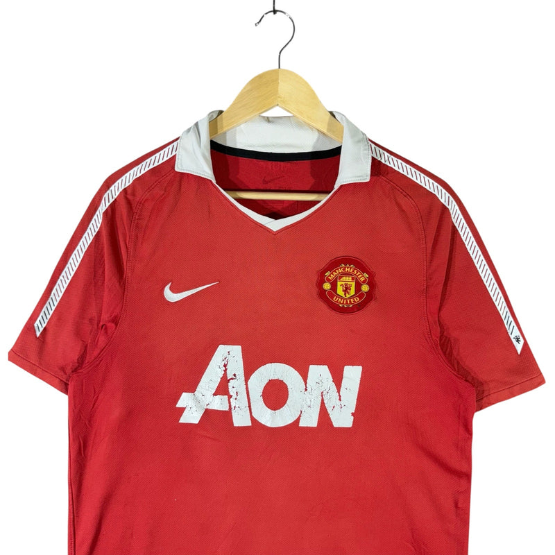Vintage Nike Manchester United Aon Home Soccer Jersey
