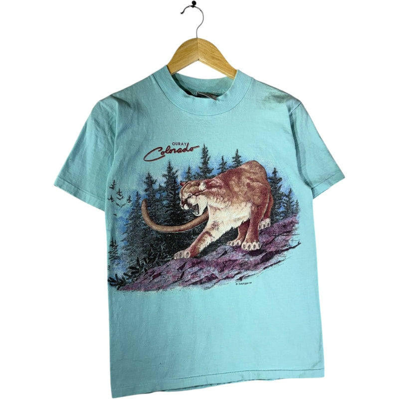 Vintage Mountain Lion Graphic T-Shirt