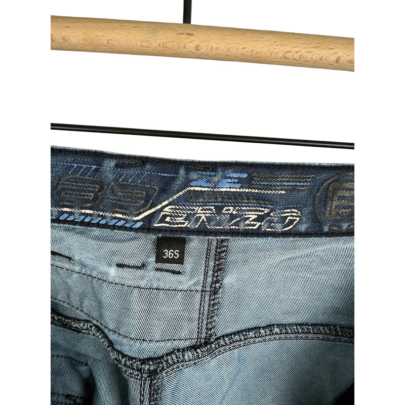 Vintage Enzo 989 Cargo Pockets Denim Pants