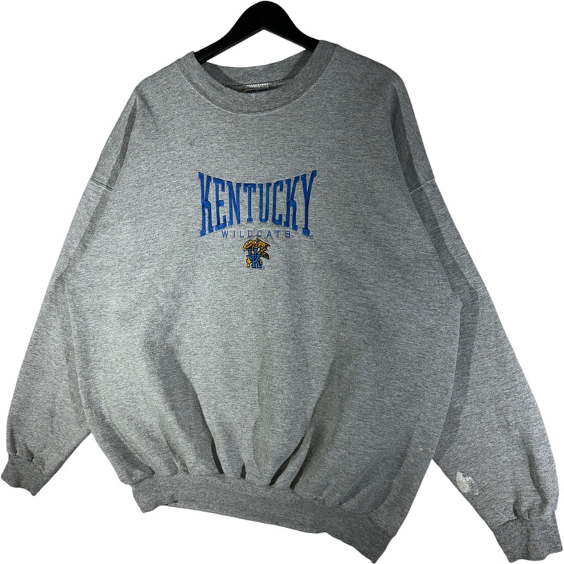 Vintage University Of Kentucky Wildcats Spellout Crewneck