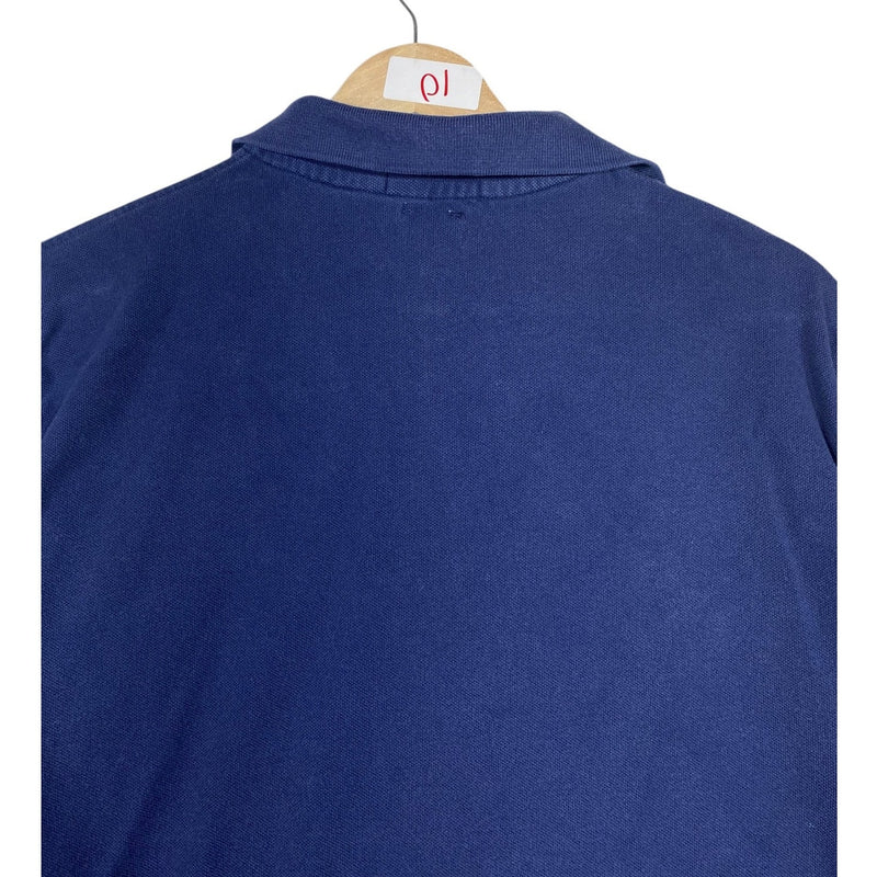 Vintage Polo Ralph Lauren Striped Crest Short Sleeve Polo