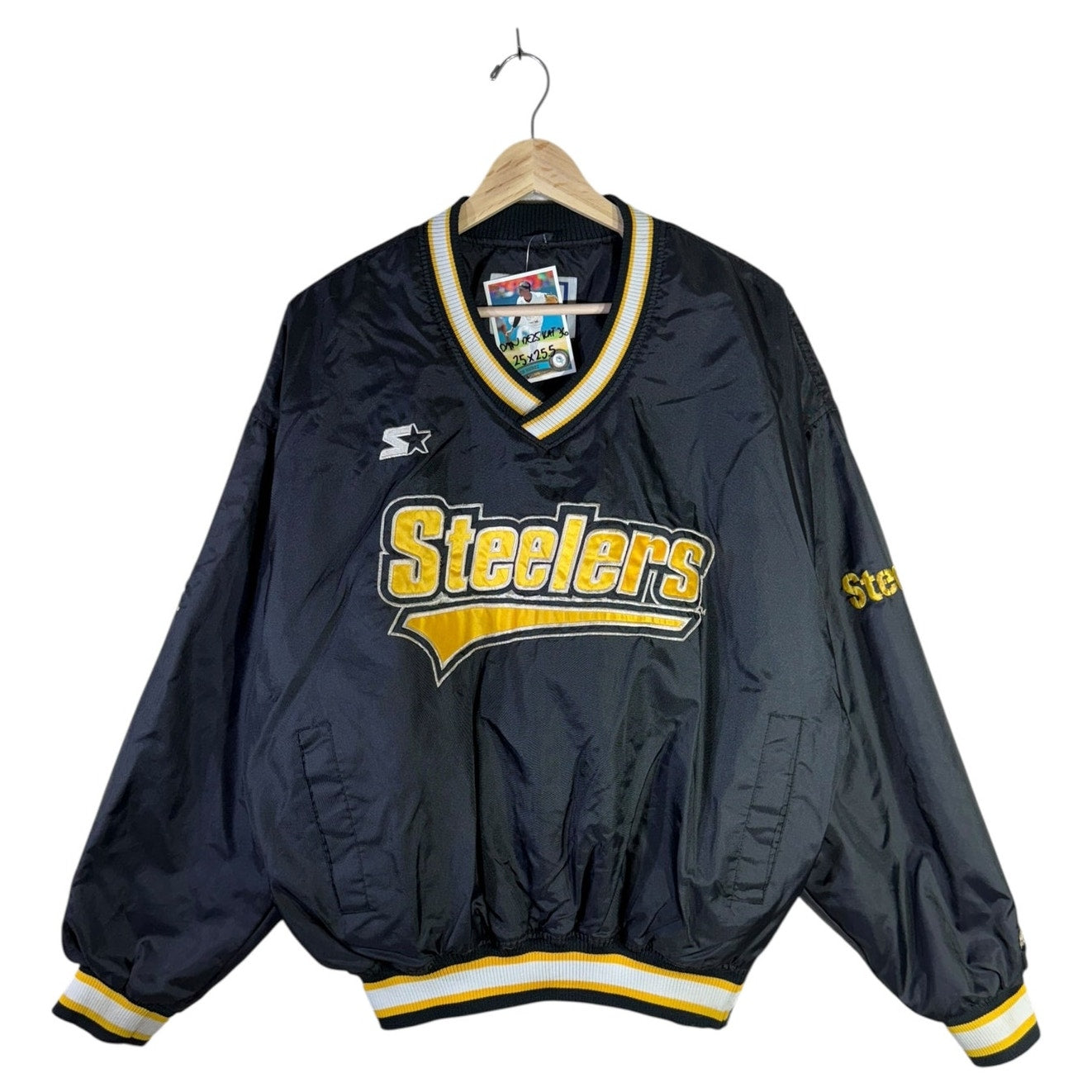 Vintage Starter Pittsburgh Steelers NFL Bomber Jacket