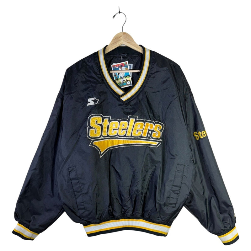 Vintage Starter Pittsburgh Steelers NFL Bomber Jacket