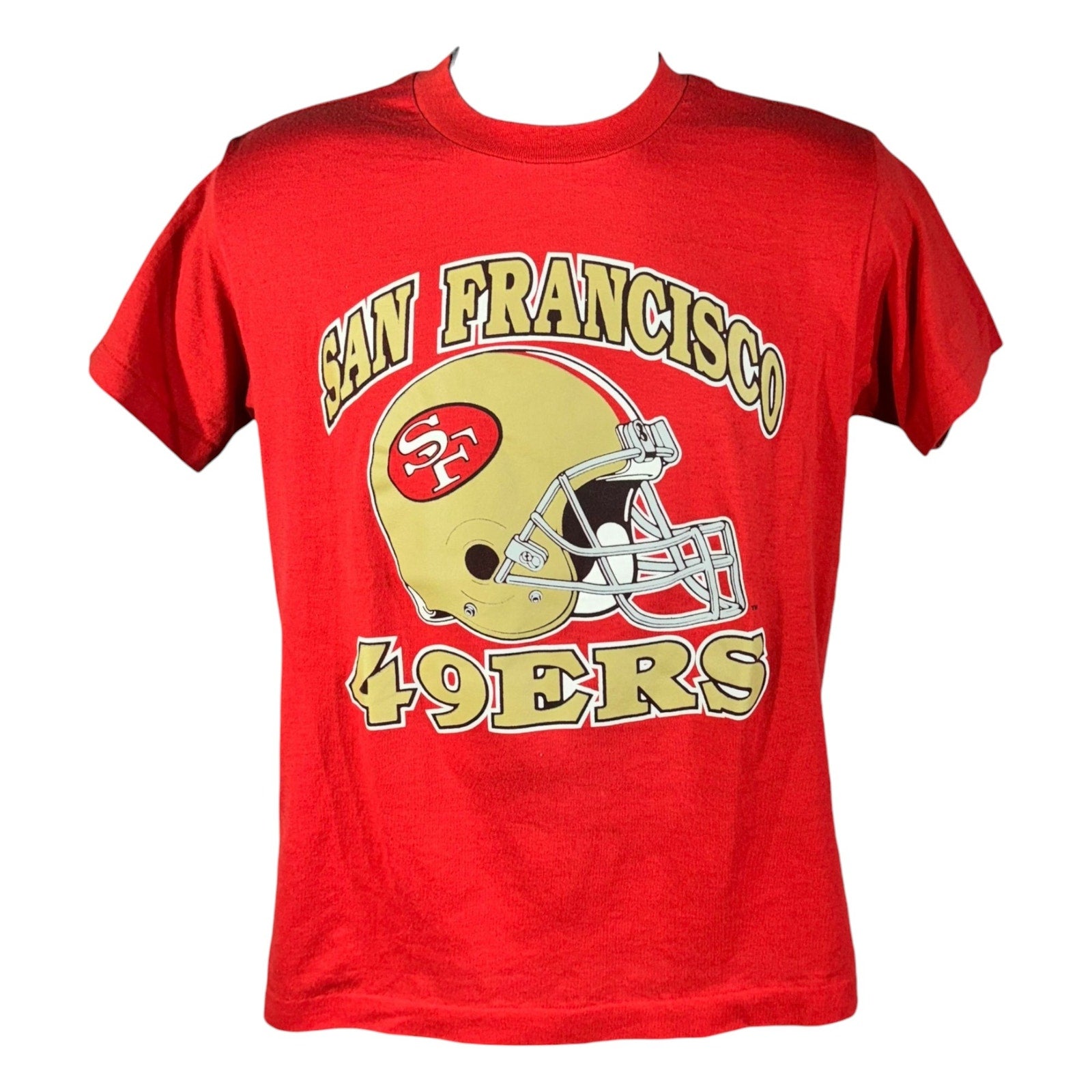 Vintage San Francisco 49ers Helmet NFL Tee